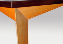 card table corner detail 