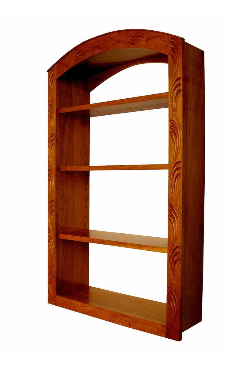 cherry bookcase